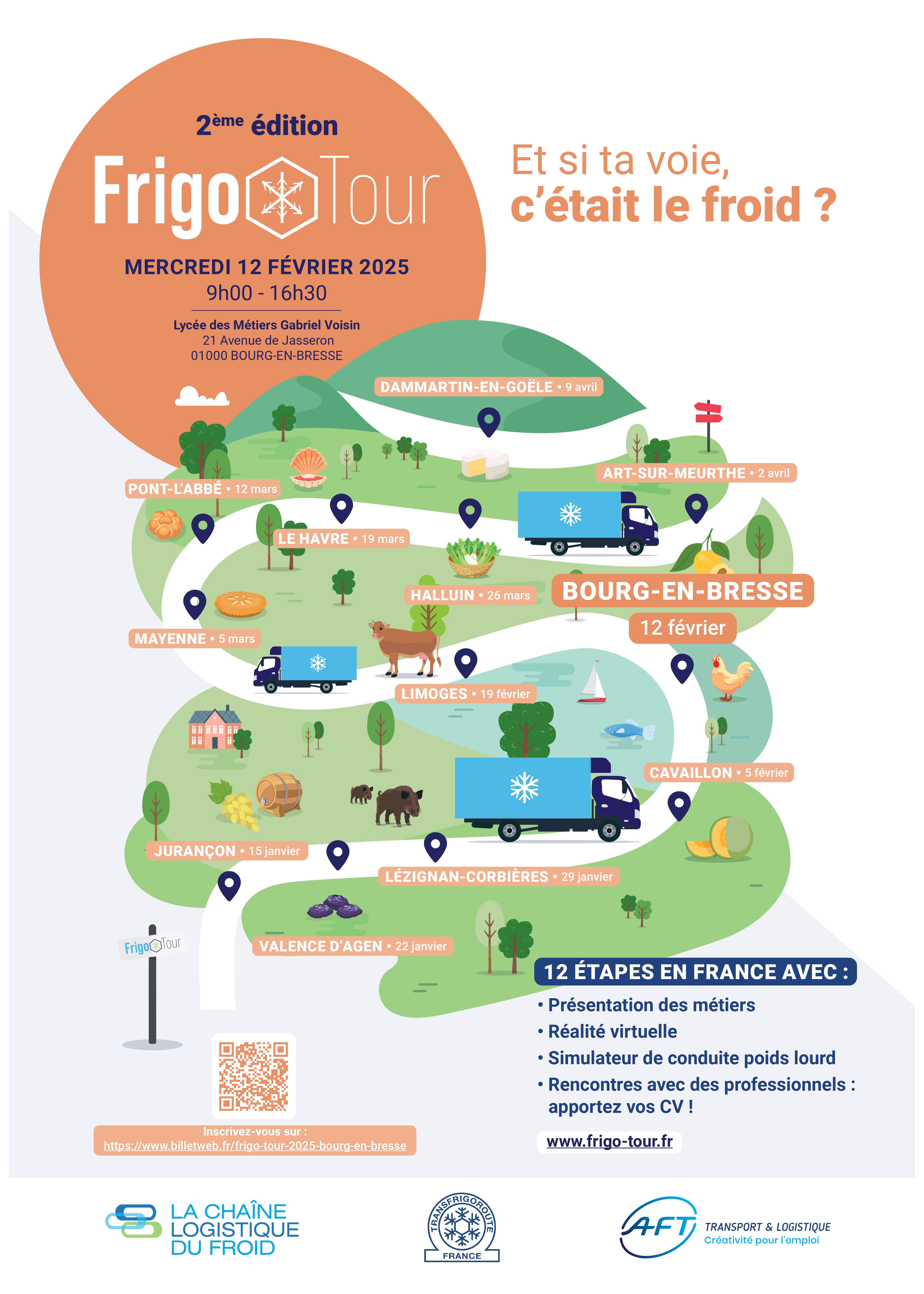 Frigo Tour 2025 étape Bourg-en-Bresse