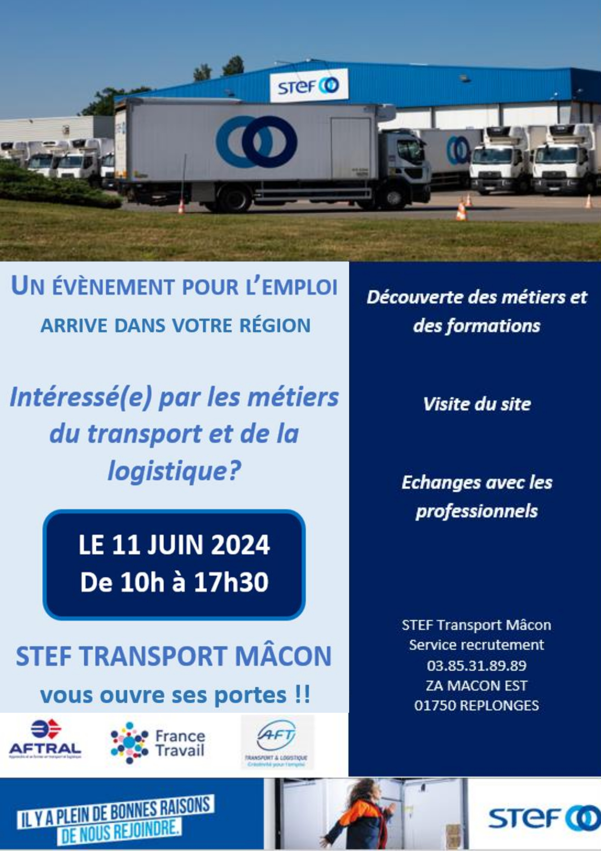Portes Ouvertes STEF Transport Mâcon