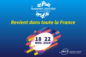 Visuel de la semaine "Le transport-logistique en mouvement" 2024